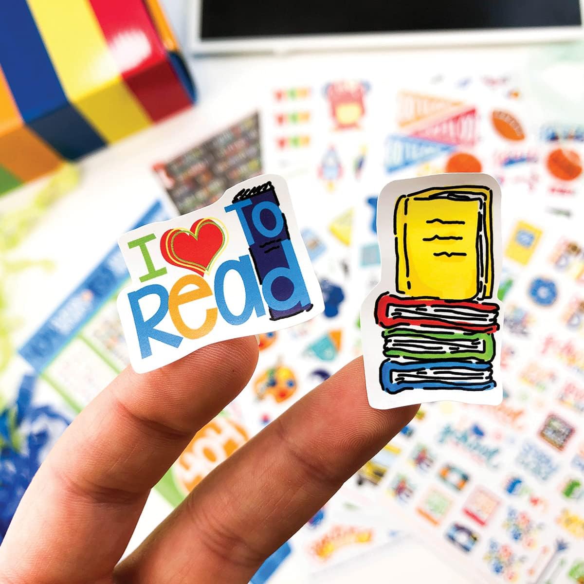 404 School Stickers - School Rocks Collection, School Events, Sports, Clubs, Science, Class Subjects, Cars, Skateboards, Monsters & More image 3
