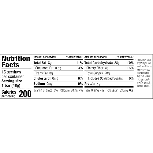 Miniatura 8 de Larabar - Barrita vegana de frutas y frutos secos sin gluten de tarta de cereza barritas de 17 onzas 16 unidades