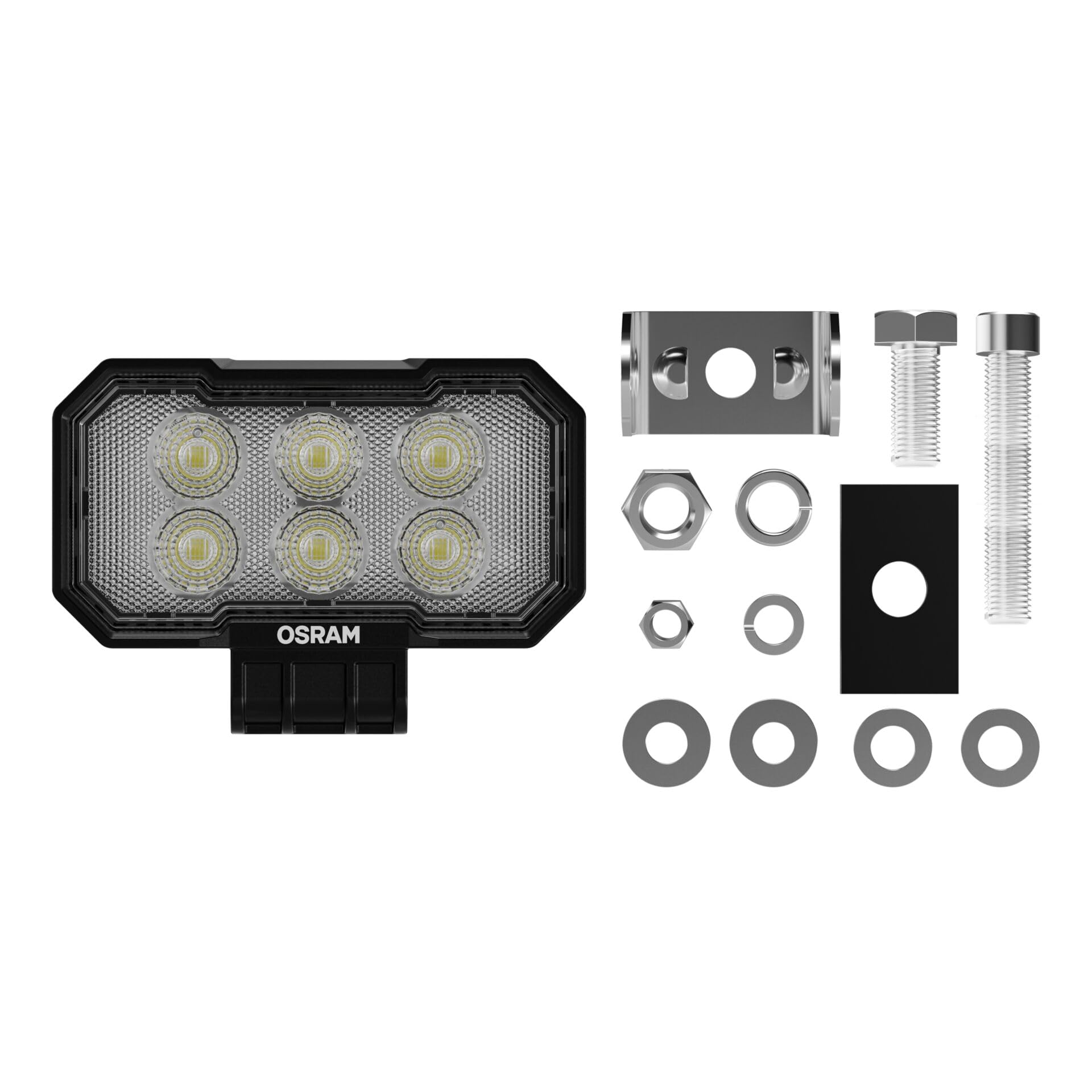 OSRAM LEDriving Rect WL VX100-WD, oświetlenie robocze LED OFF ROAD, 2300 lumenów, wiązka światła do 68 m, 12 V/24 V