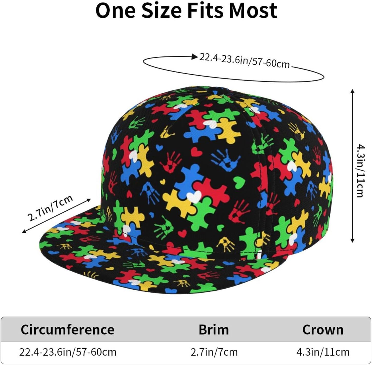 Baseball Cap for Men Women – Flat Brim Snapback Hat, Adjustable Casual Hat for Daily Wear & Street Style - Image 5