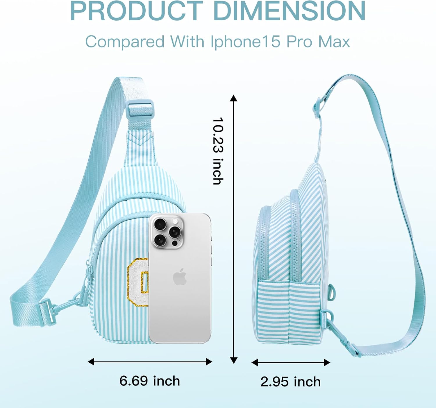 Gifts for 8 9 10 11 12 Year Old Girls Sling Bag Crossbody Bags Fanny Pack for Teen Girls Personalized Gifts for Women - Image 3