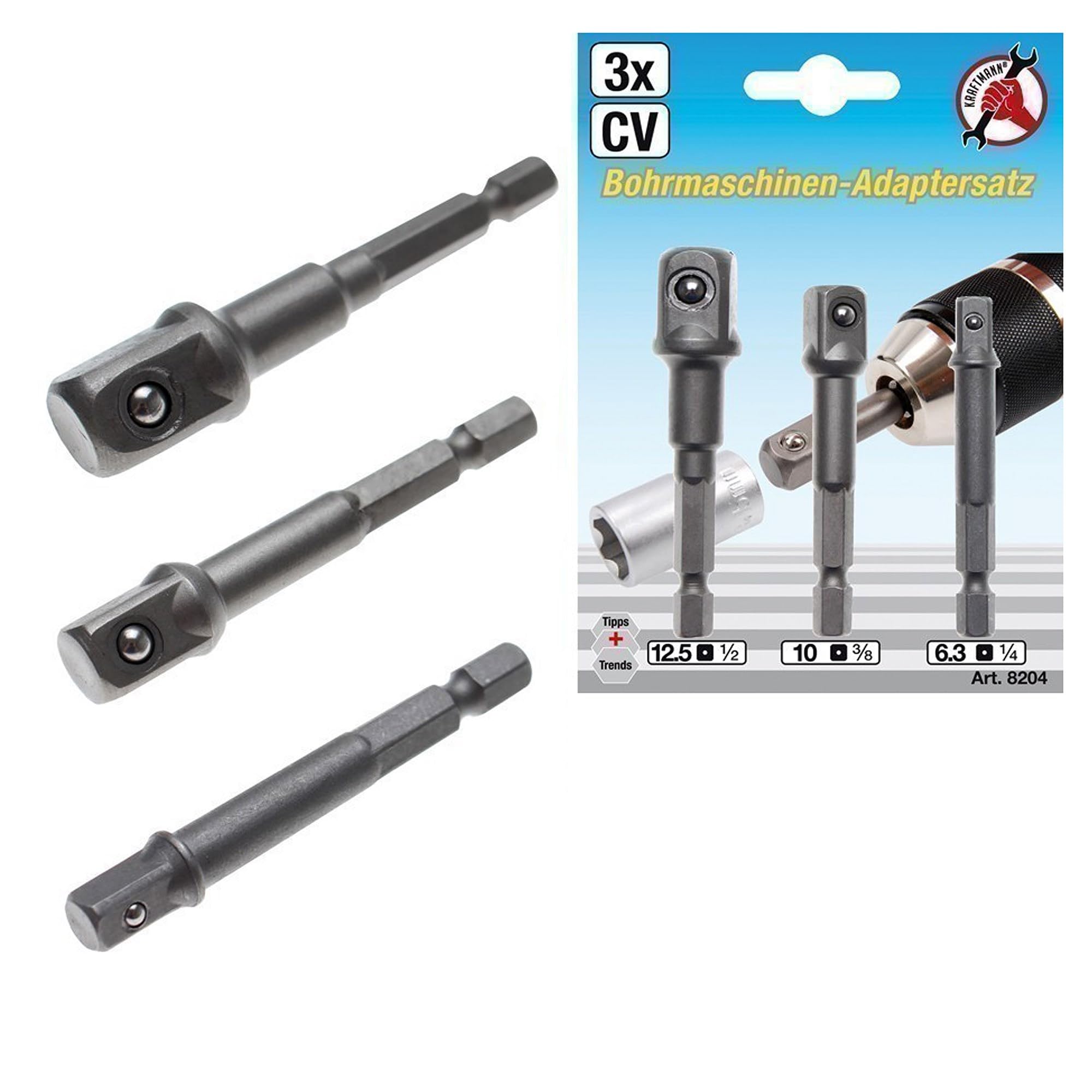 Adattatore Per Trapano A Batteria - Foro Professionale Per Trivelle Esterne