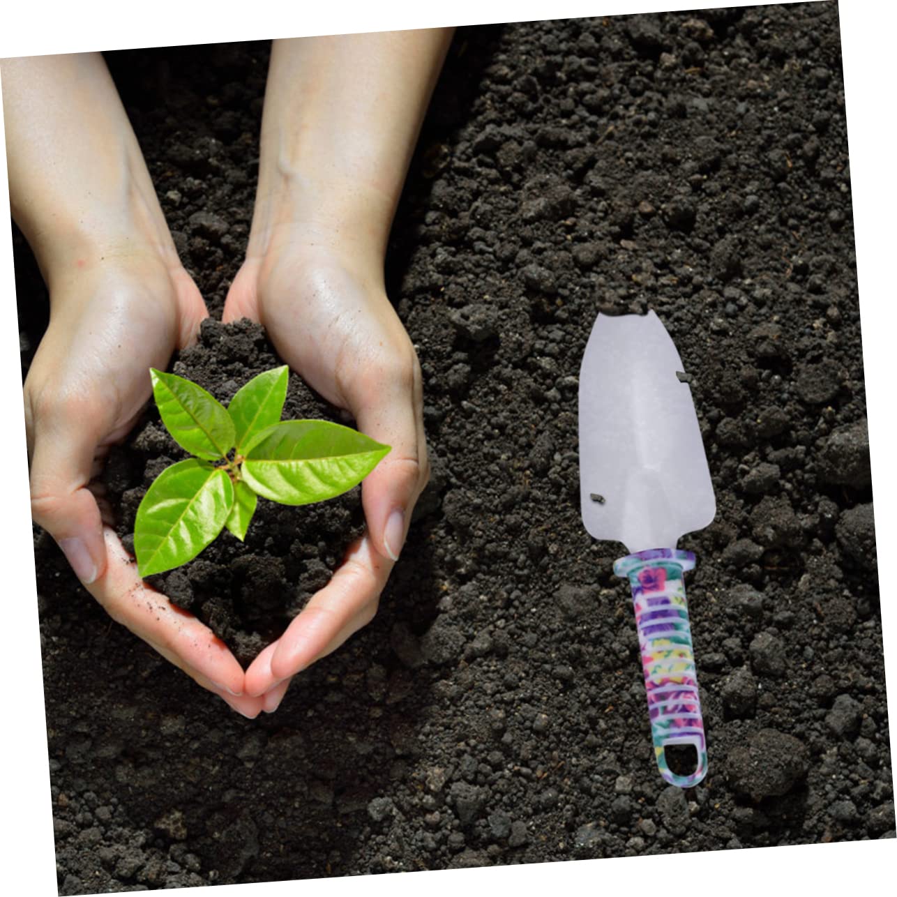 YARNOW 10pièces Outils De Jardinage Pelle Râteau Cisaille Coupe-Herbe Outils De Jardinage Multifonctionnels