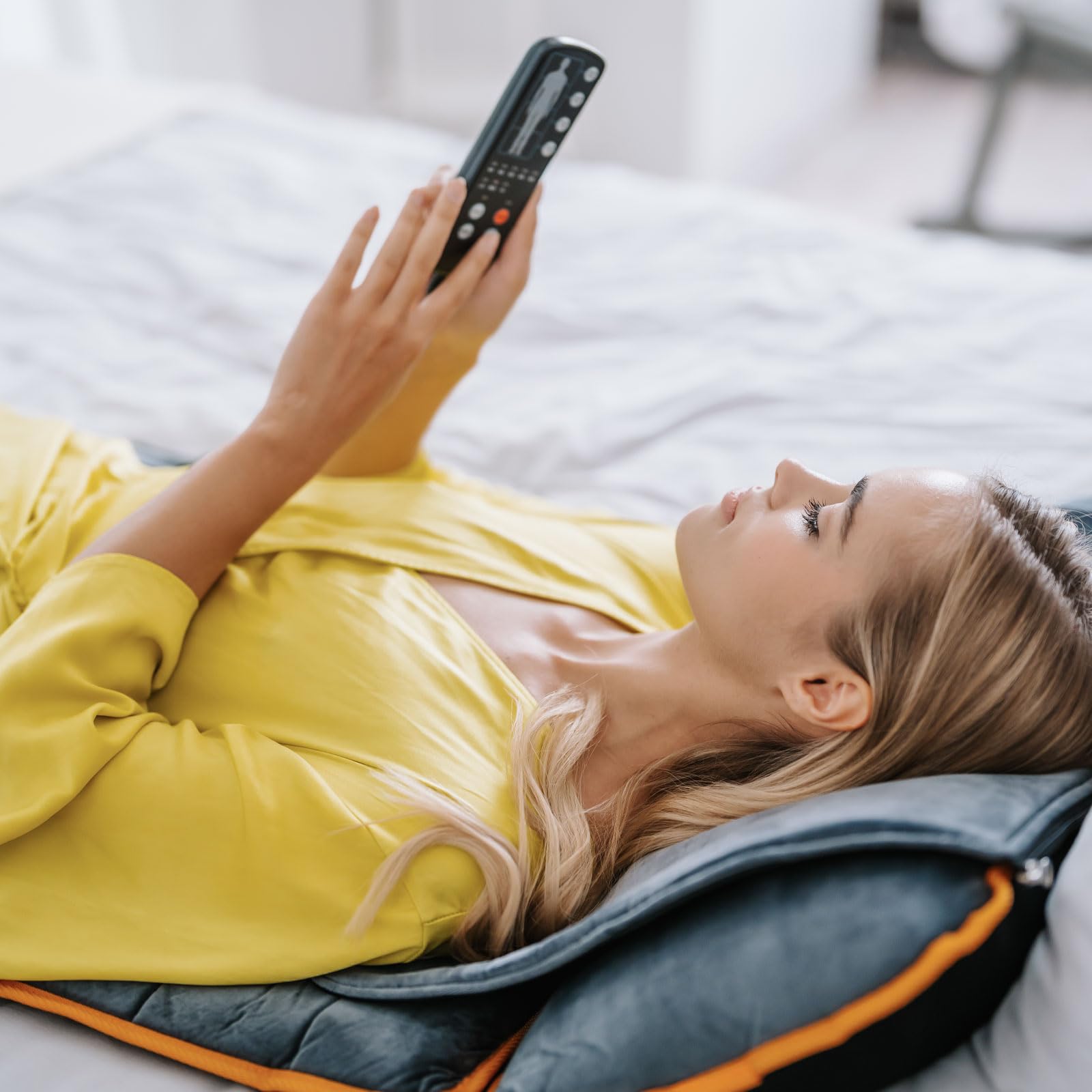 MEDIVON Nova Tapis de massage doux, agréable au toucher, gris, universel"