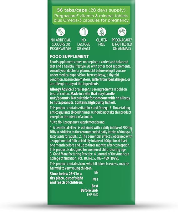 Vitabiotics | Pregnacare Plus Tablets | 10 x 56s