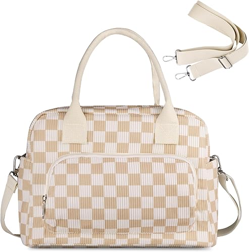 FITDON Lonchera térmica para mujeres y hombres, contenedor grande de pana a prueba de fugas, bolsa de almuerzo para el trabajo, picnic, tablero de