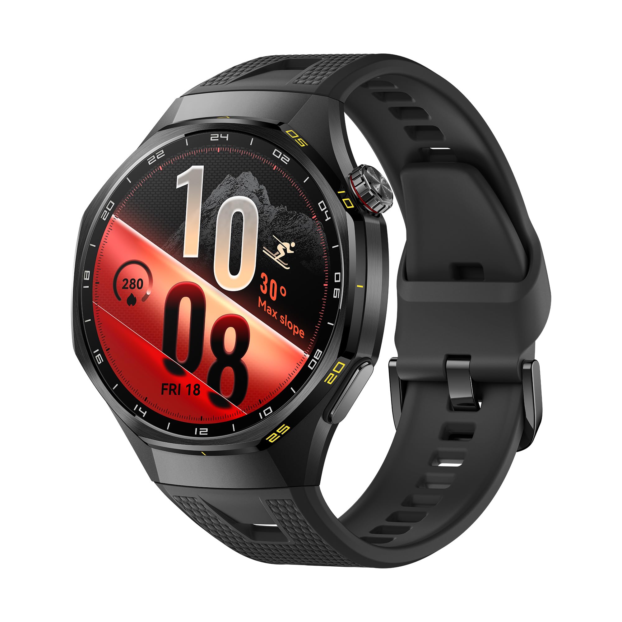 HUAWEI WATCH GT 7 Pro 46mm Smartwatch, Fino a 21 giorni, Nero | Cassa in Lega di Titanio e Lunetta in Ceramica Nano-tech, ECG, Monitoraggio della Frequenza Cardiaca, Sci e Ciclismo