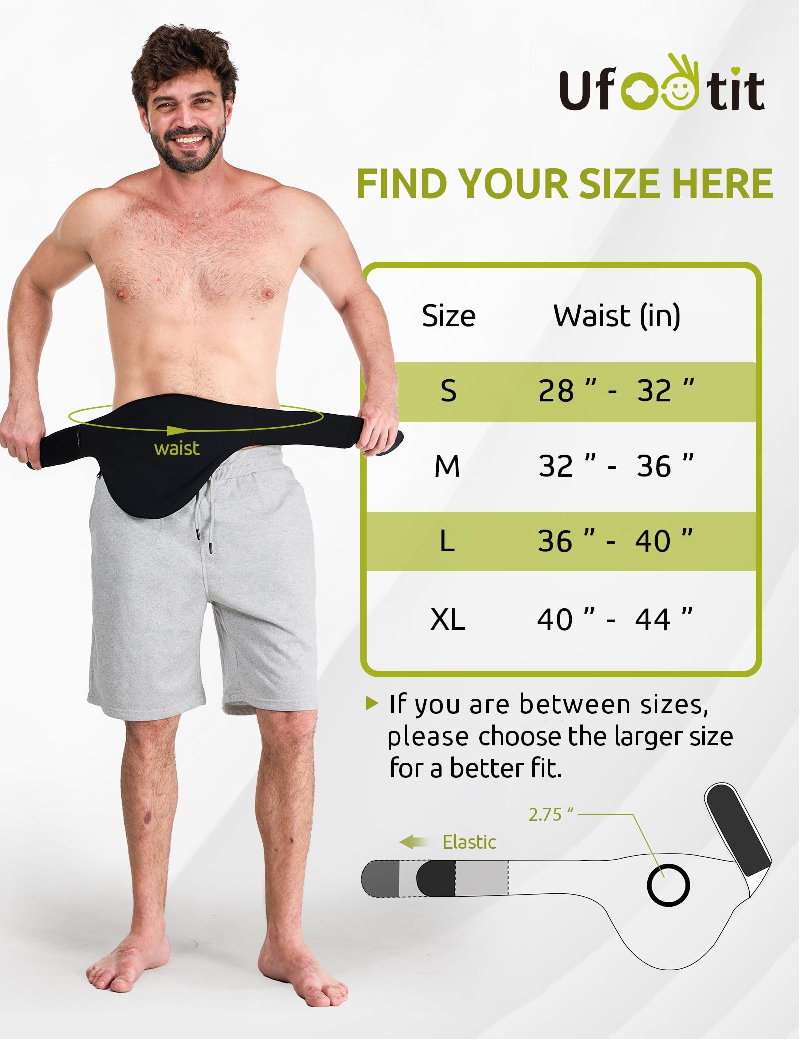 Fundas para bolsas de ostomía, fundas para bolsas de colostomía para hombres y mujeres para sostener bolsas de ostomía, cinturón de ostomía para la vida diaria y el deporte, color negro