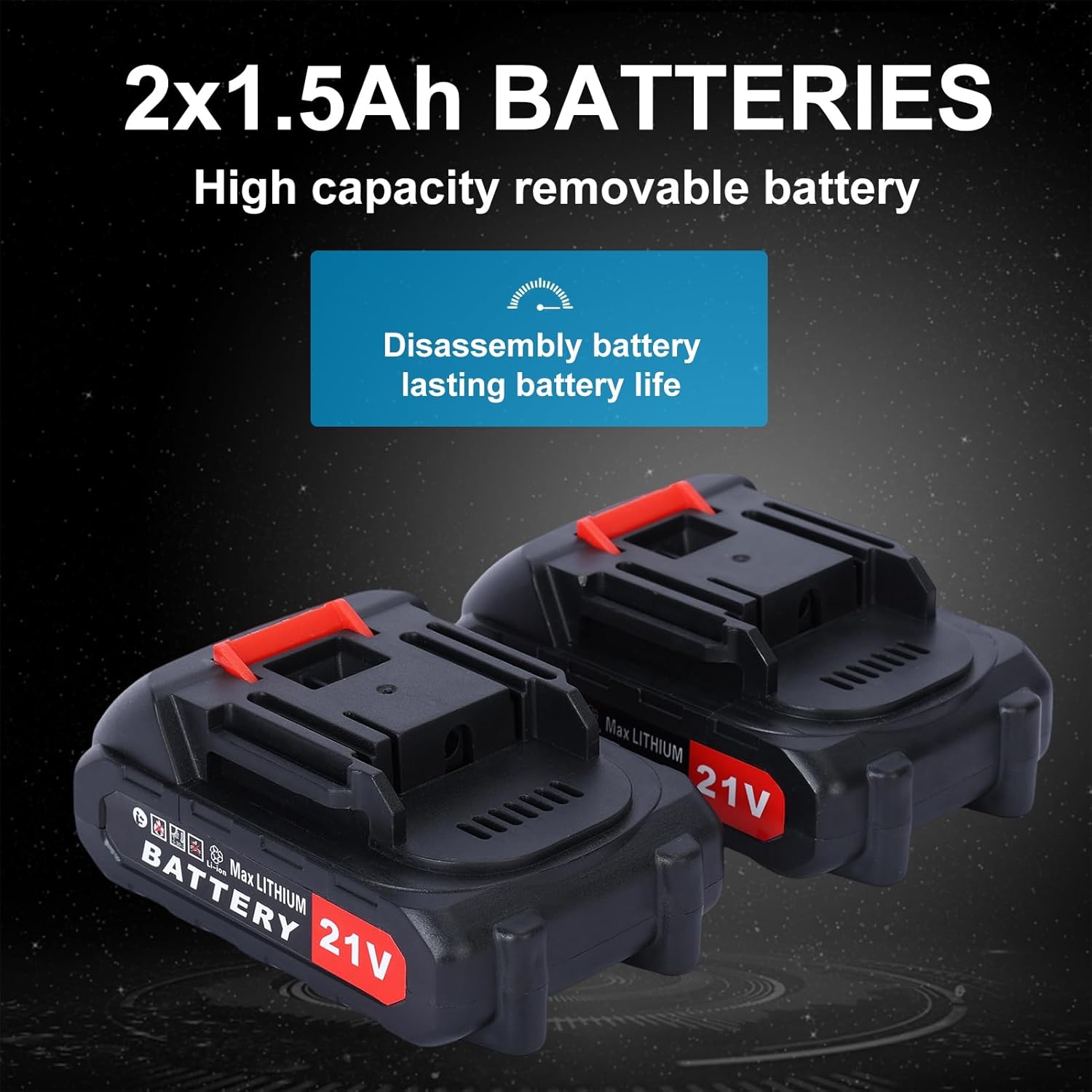 21V Cordless Impact Wrench Kit, 1/2 Inch Electric Impact Driver for Car, 520N.m Brushless High Torque Wrench Set, Includes Battery, Charger, and Bag US Plug