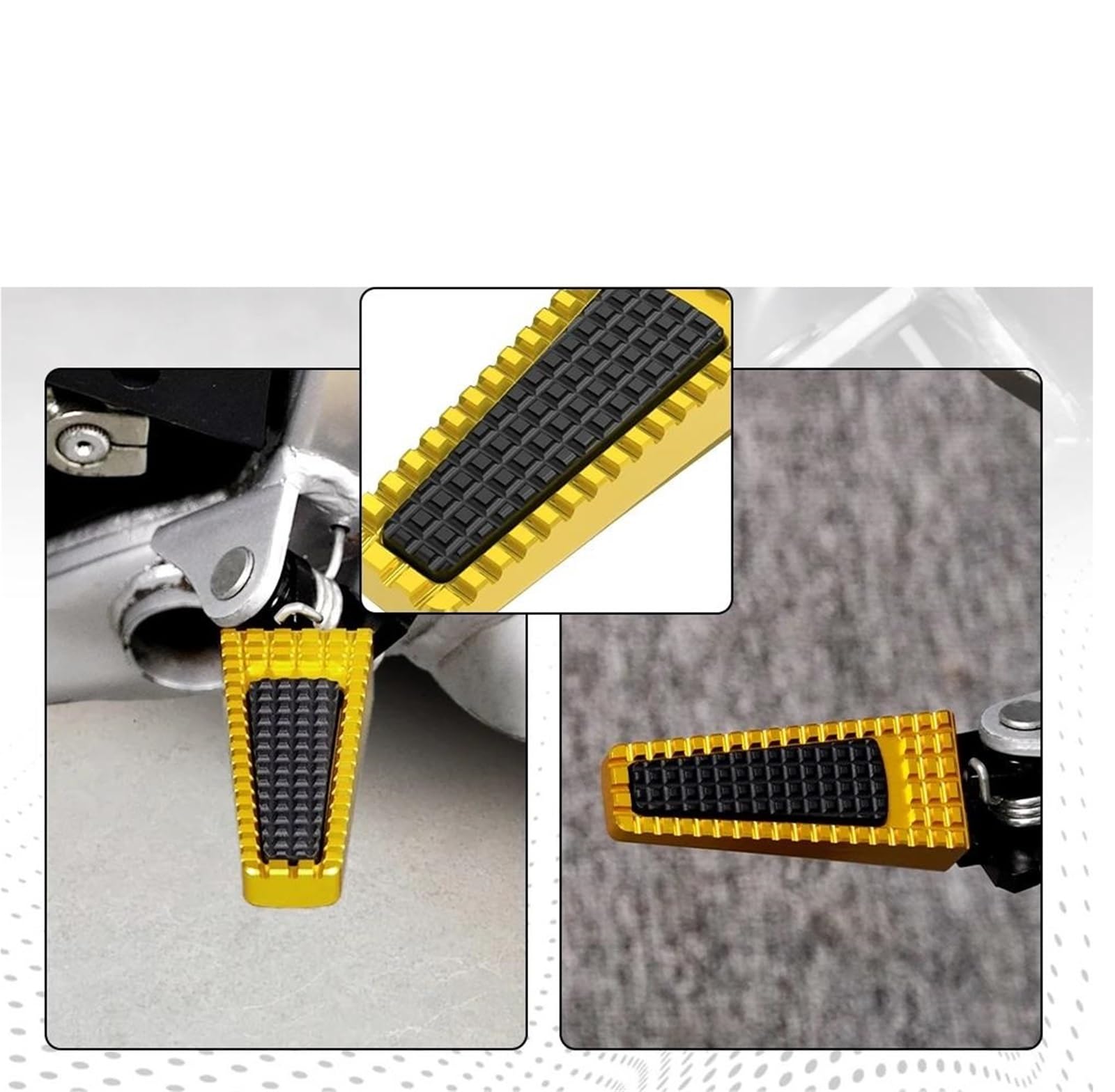 Accesorios para clavijas Estriberas Para Motocicleta, Pedales Y Para Ducati Panigale 1100 V4 Speciale V4/SP/SP2 916, Accesorios Para Reposapiés Delanteros(Vert)