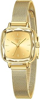 CIVOLadies Watch Analog Quartz Fashion Simple Designed Rectangle Elegant Casual Slim Wrist Watch