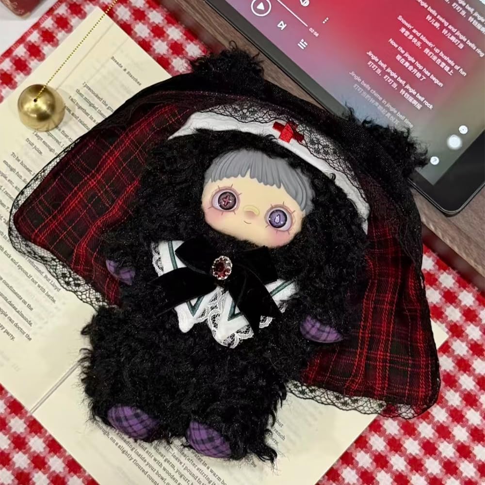 Maymei Winter Weirdness Series Vinyl Plush Blind Box 1PC(1 of 7 Possible Styles) Cute Figures Collectible Toys Birthday Gifts (1Pcs Blind Box)