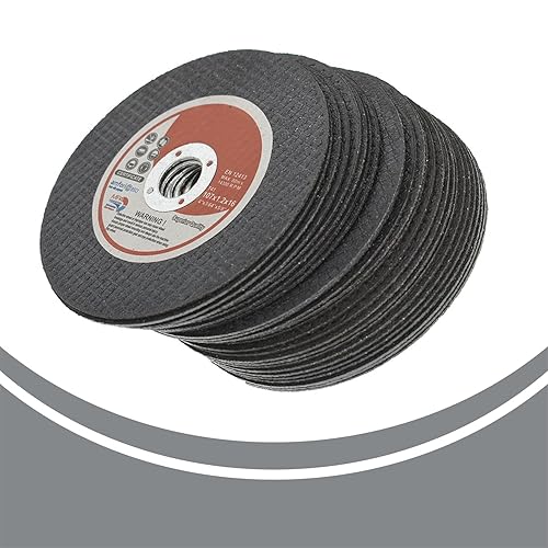 Miniatura 4 de Paquete de 50 ruedas de corte, 4 ruedas de corte de metal y acero inoxidable de 0.040 x 58, disco de corte de metal fino para amoladora angular,