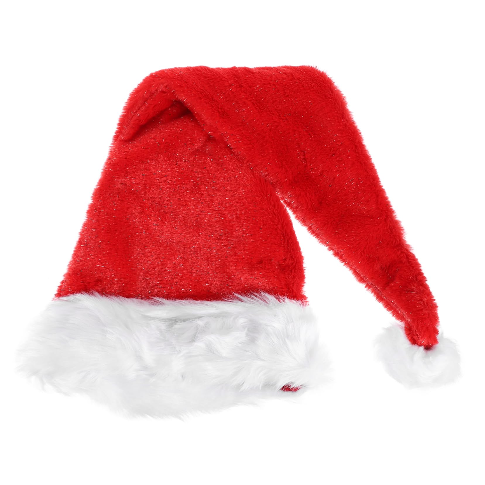 sombrero de Santa Navidad adulto pequeño cálido feo christmas hat sombreros navideños decoração de decoración de gorro de Papá Noel gorros navideños Felpa rojo