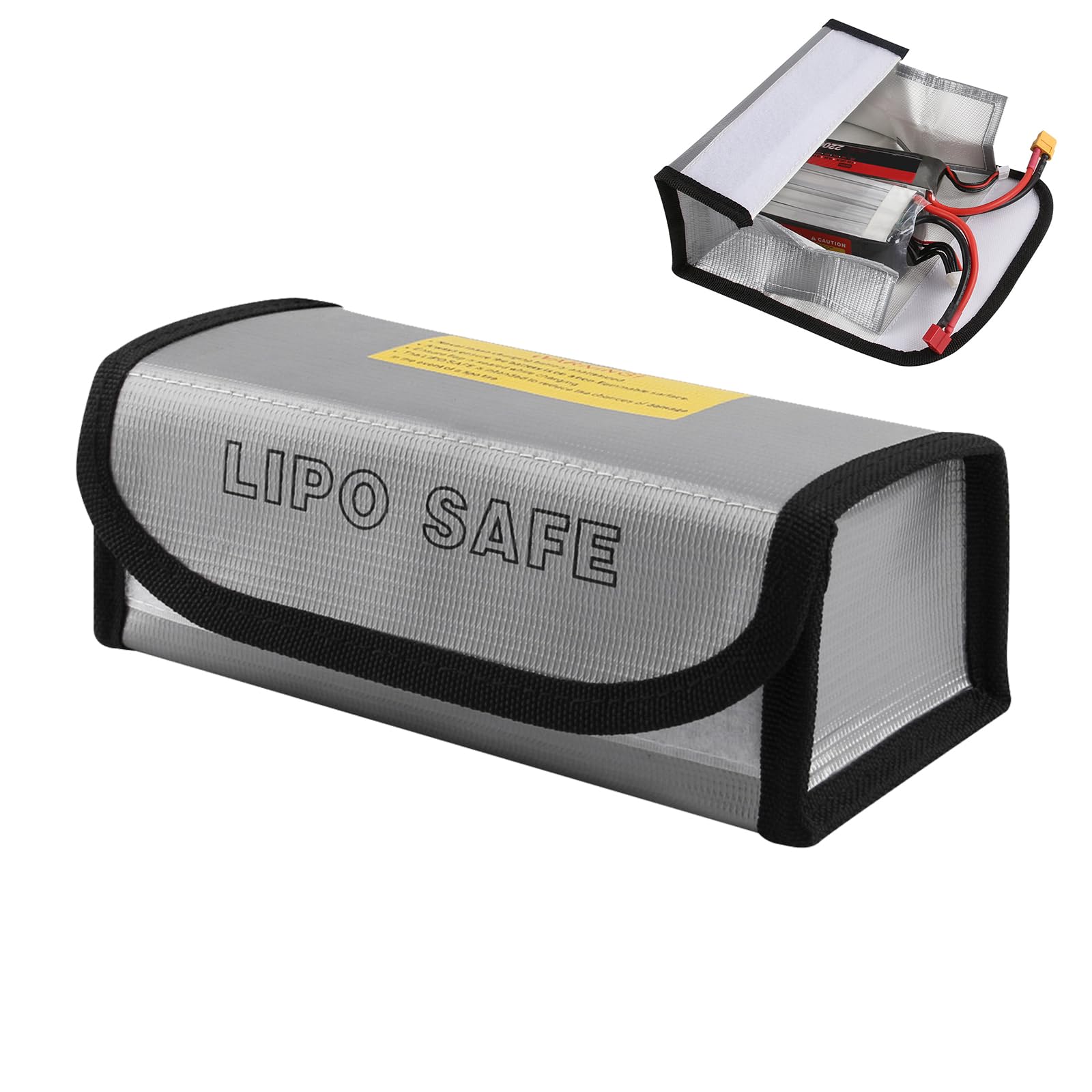 Lipo Safe Bag,Lipo Batteria Batteria Borsa,Antifuoco Antiesplosione Batteria Protezione Borsa,Lipo Batteria Safe Bag per Charge e Caricare