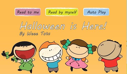 Halloween is Here! An Animated Storybook picturebook for tots with emphasis on speech therapy and child development. – vue 2