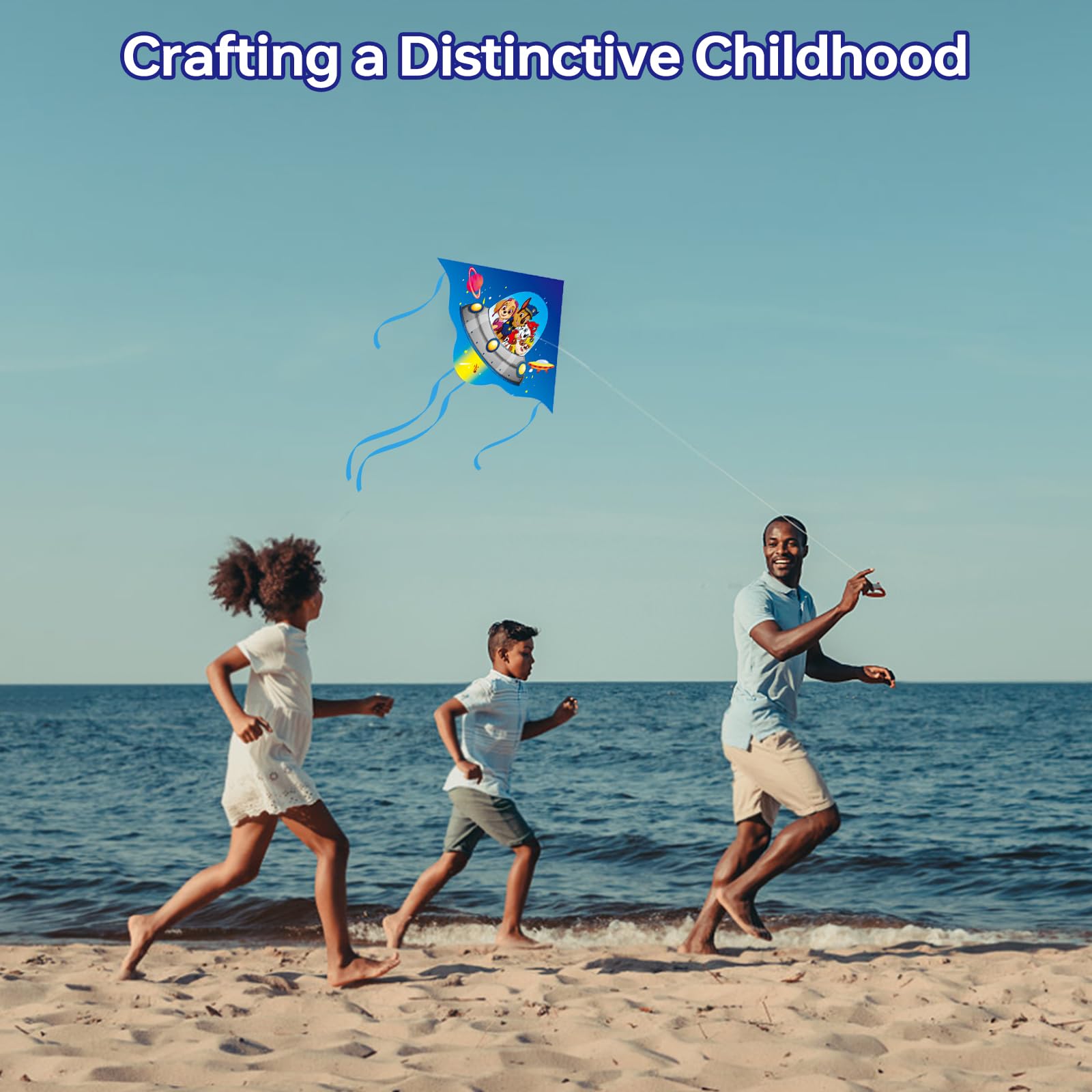 Gohytal Kinder Drachen - Cartoon Drachen Mit 100m Schnur Für Outdoor