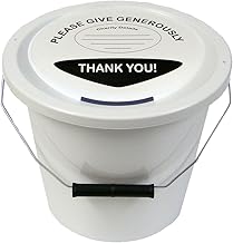 Early Learning Centre Charity Collection Bucket 5L - White