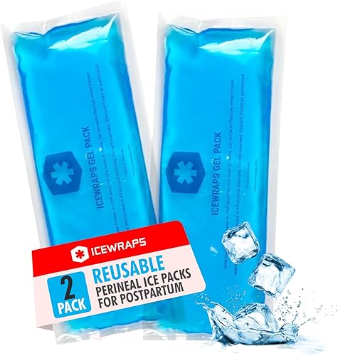 Miniatura 7 de ICEWRAPS Paquetes de hielo reutilizables de gel flexible de 6 x 12 pulgadas para lesiones, después de una cirugía y alivio del dolor, cuello,