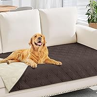 Vista 192 de hyha - Manta impermeable para cama de perro, mantas suaves para mascotas, funda impermeable para sofá para perros, fundas reversibles lavables
