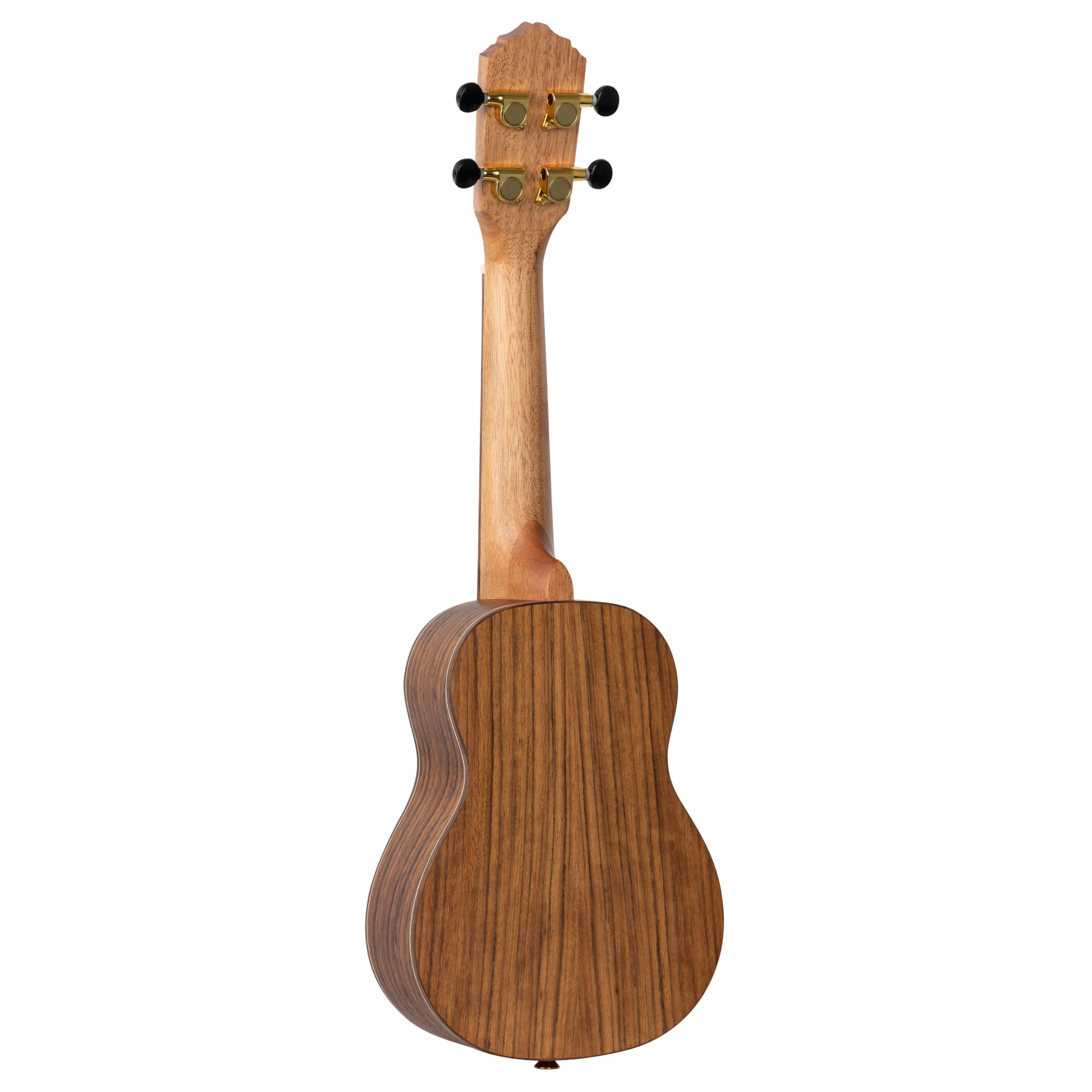Ortega Guitars Akustyczne Ukulele Sopranowe – Seria Timber – W Zestawie Z Pokrowcem – Cedr/Orzech Włoski, Wykończenie Naturalne (RUTI-SO)