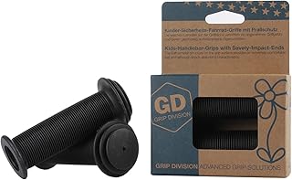 GD Grip Division® Kinderfahrradgriffe mit Sicherheits - Prallschutz | Phthalate frei