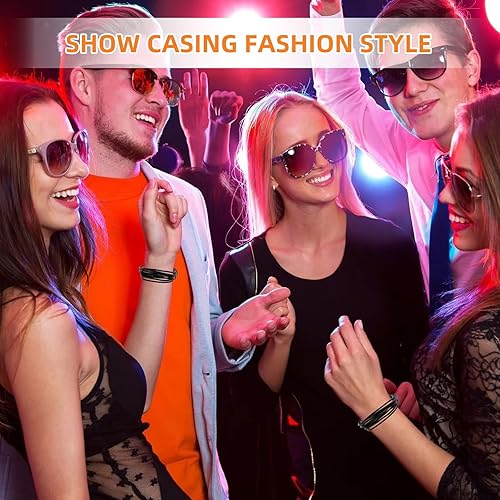 Miniatura 4 de 30 lazos para el cabello de gelatina de silicona negra, estilo retro de los años 80 y elásticos para el cabello para hombres y mujeres, accesorios