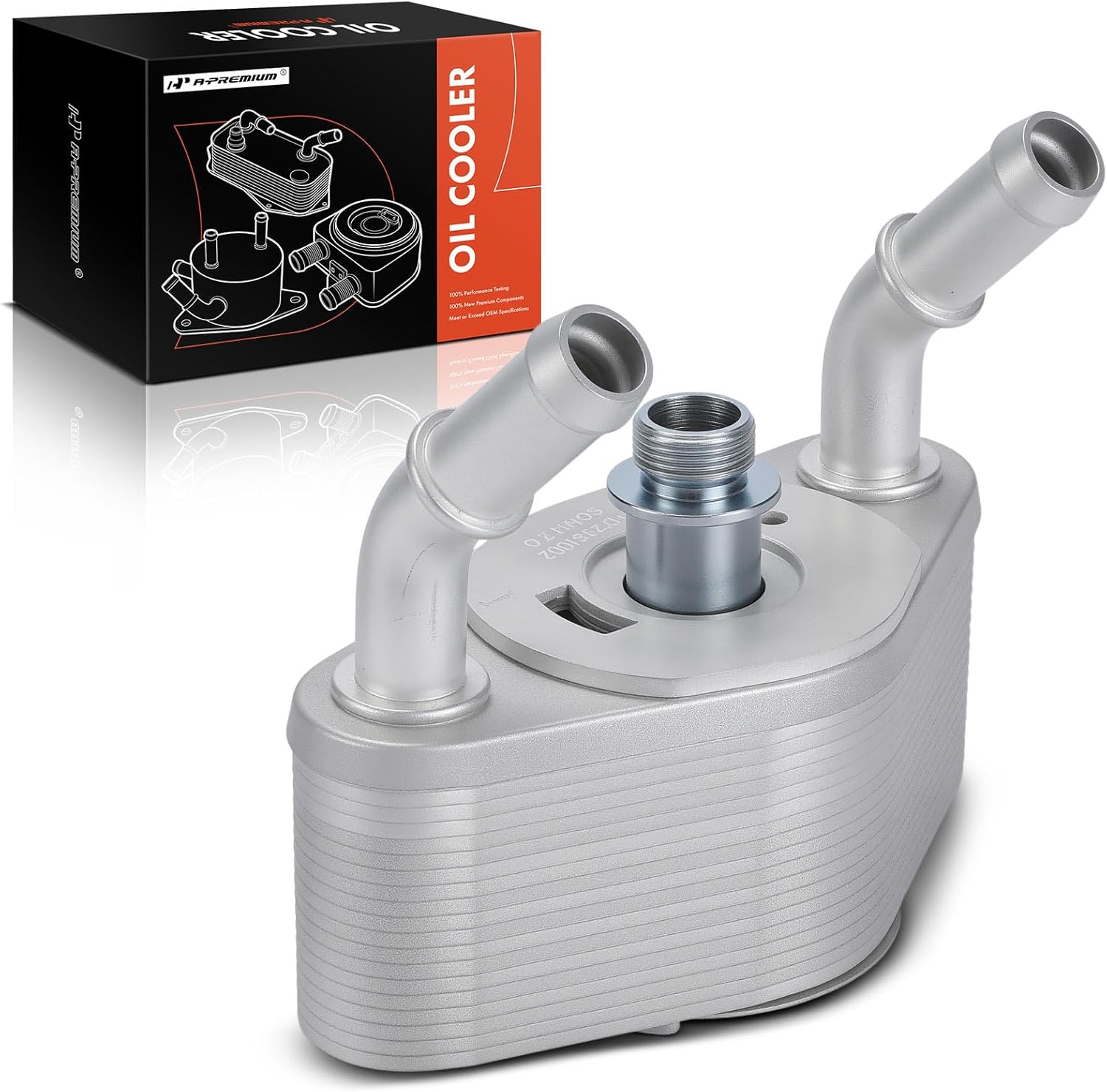 A-Premium Engine Oil Cooler Compatible with Ford F-150 F150 2011-2024 5.0L