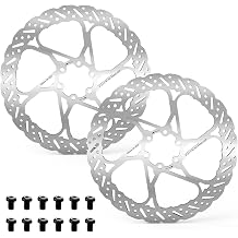 BUCKLOS RT58 2PC MTB 140mm 160mm 180mm 203mm Bike Disc Brake Rotors 12-Bolt