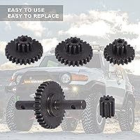 Vista 7 de Laiaouay Juego de engranajes centrales de acero metálico para 118 escala FMS Toyota Fj Cruiser Land Cruiser RC piezas de actualización de automóviles