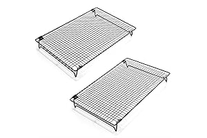 Kingrol 2-Piece Collapsible Jerky Rack for Pellet Grill