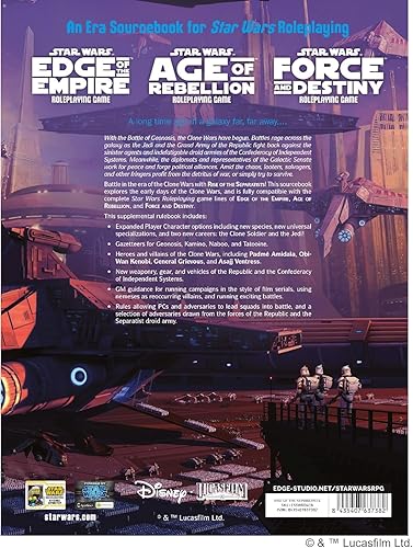 Miniatura 4 de EDGE Studio Star Wars Rise of The Separatists Expansion Juego de rol Juego de estrategia Juego de aventura para adultos y niños a partir de 10 años