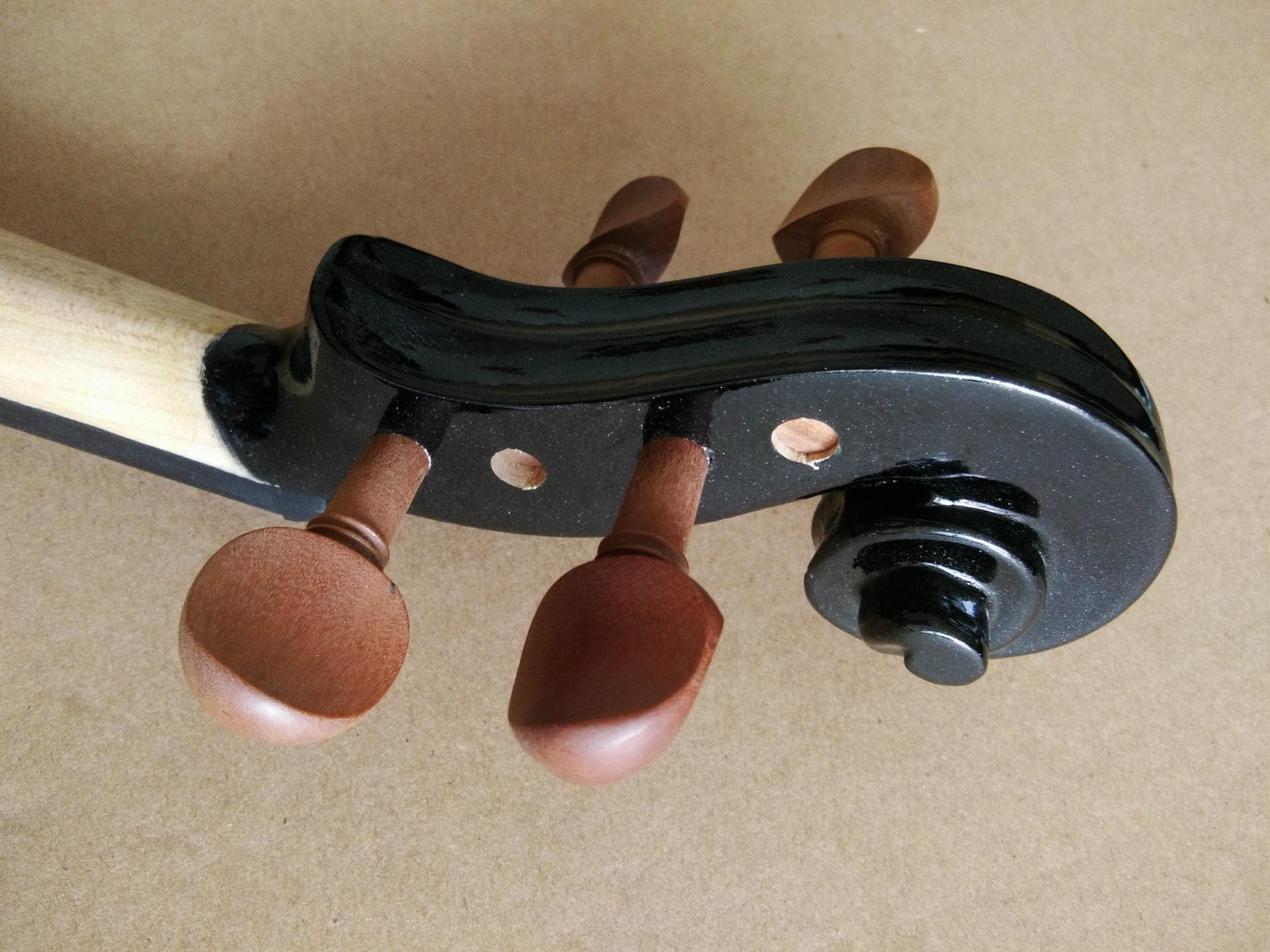 Violino Il Violino Elettronico Nero 4/4 È Adatto per Studenti, Principianti E Adulti