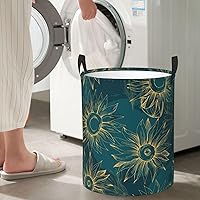 Vista 34 de Butterfly Laundry Hamper Large Collapsible Laundry Baskets with Handles Easy Carry Round Storage Basket Dirty Clothes Hamper Blanket Basket for