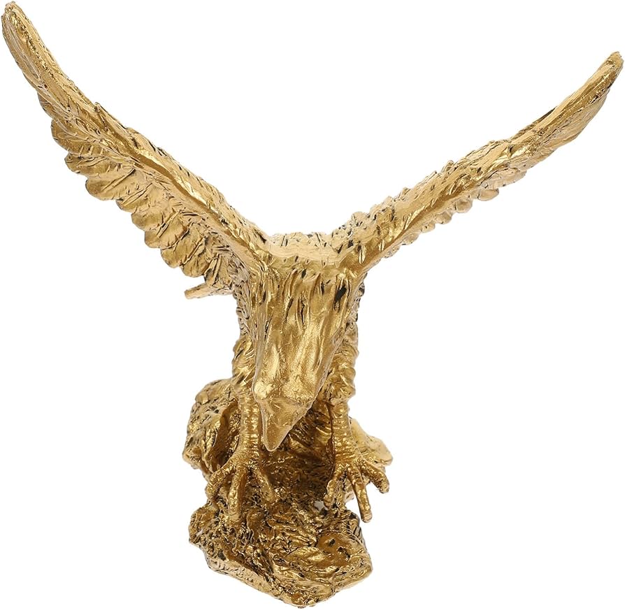 Amazon.co.jp: ZNUJS(さちえ) 鷲 像 飛行 鷲 彫刻 風水 幸運 ハゲ 鷲