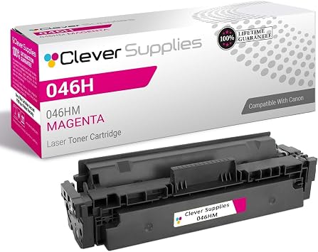 CS Compatible Toner Cartridge Replacement with Canon 046H 1252C001 Magenta Canon ImageClass LBP654Cdw ImageClass MF731Cdw ImageClass MF733Cdw ImageClass MF735Cdw