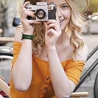 Vista 4 de Dirrelo Paquete de 4 bandas compatibles con Fitbit Versa 3 y Fitbit Sense para mujeres y hombres, correa de reloj deportivo de TPU suave, reemplazo