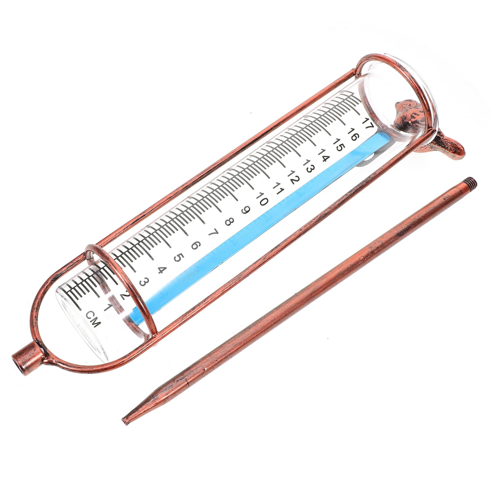 iplusmile 3stücke Garten Regenmesser Wetterfestes Niederschlagsmessgerät Mit Stabiler Standvorrichtung Präzise Messung Elegantes Design Für Outdoor-Bereich