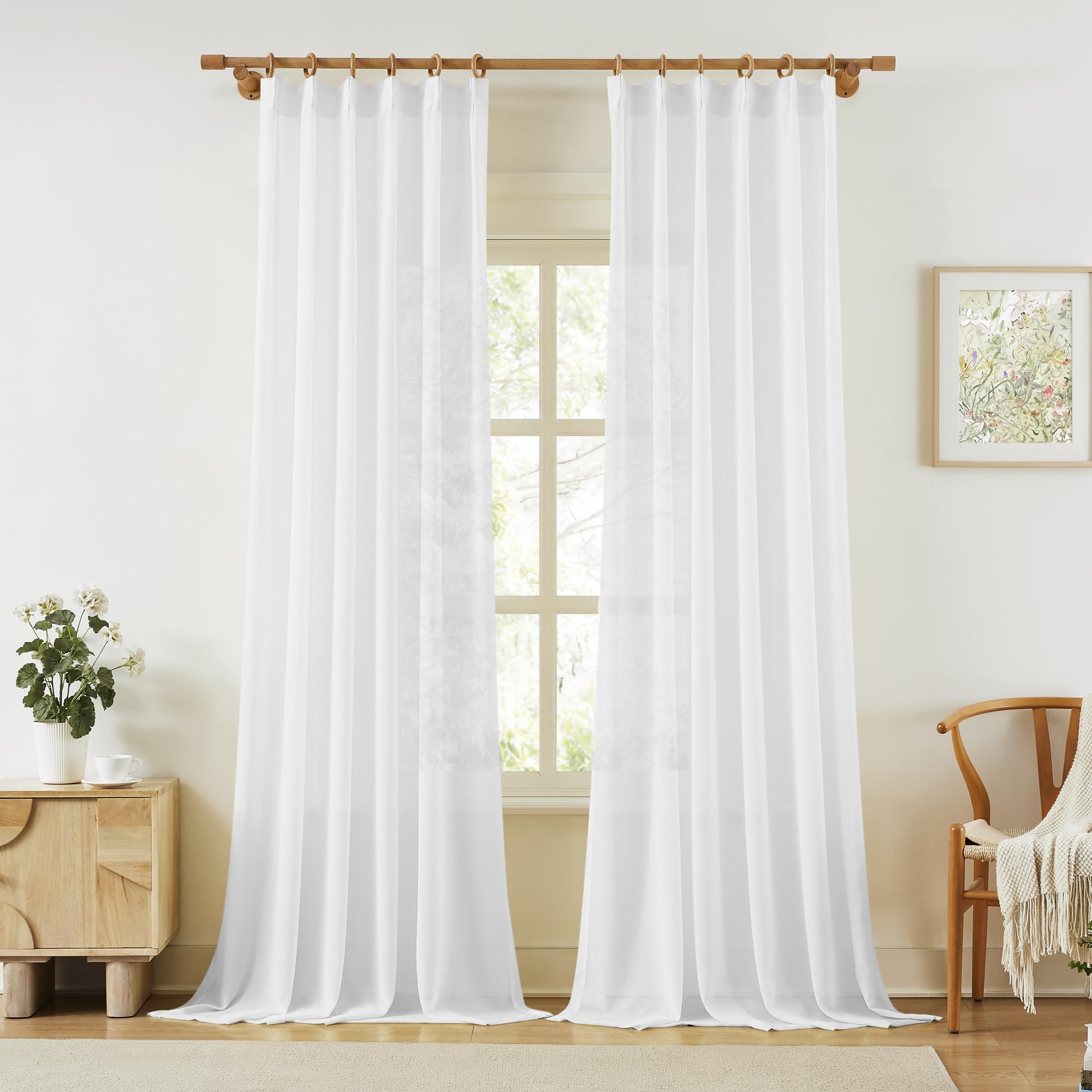 Rideaux plissés doux KangBang pour créer un cocon lumineux dans la chambre de bébé