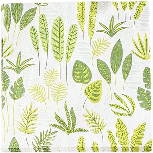 Miniatura 4 de 20 servilletas desechables verdes Servilletas de cena de 2 capas impresas botánicas Servilletas de papel para cenas, fiestas, uso diario