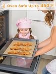 SMARTAKE Parchment Paper Roll for Baking, 13 in x 278 ft, 300 sq.ft, Non-Stick Baking Paper Sheets with Slide Cutter, Heavy Duty Extra Long, for Kitchen Baking Cooking Grilling Steaming, Unbleached