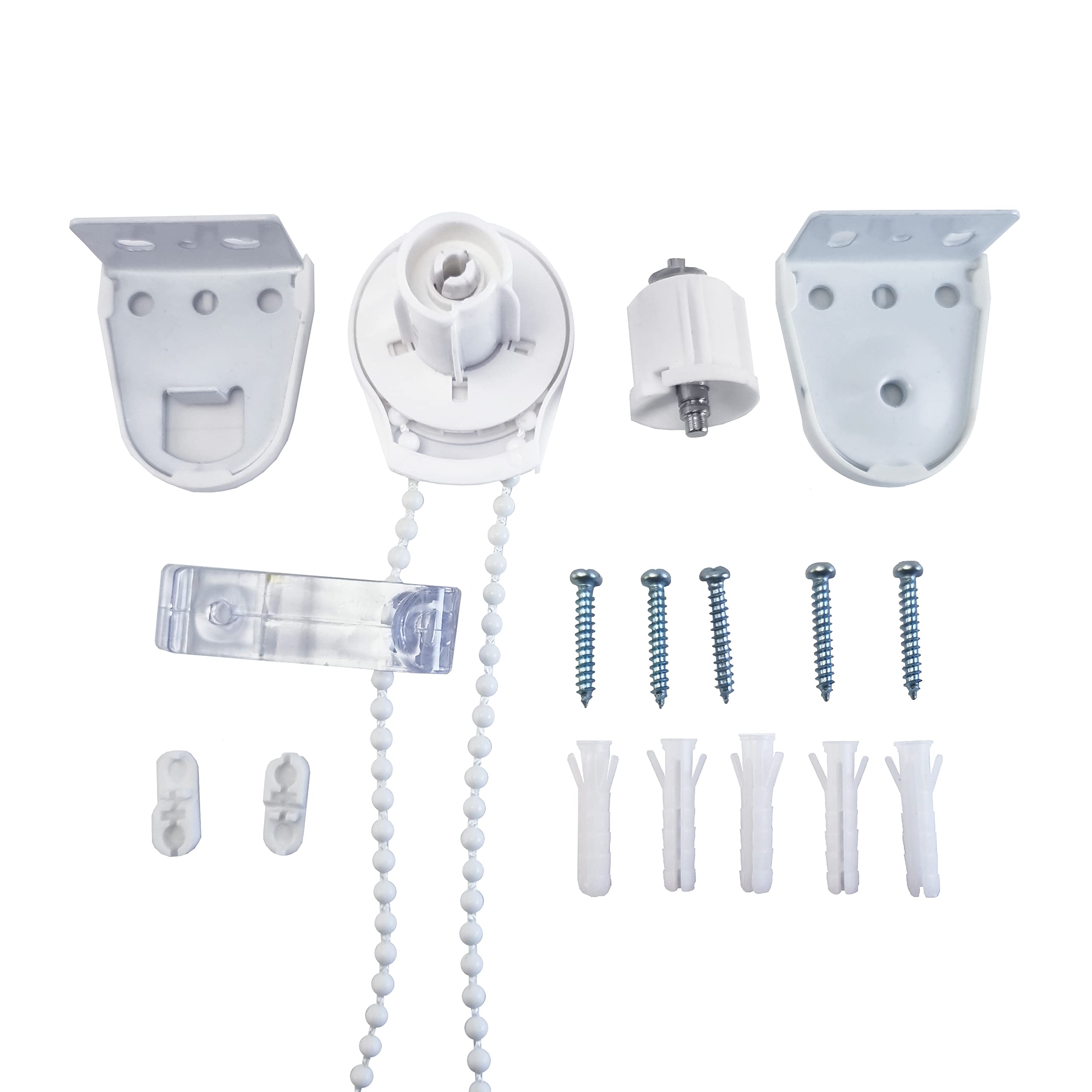 FURNISHED Roller Blind Spares Replacement Set - Child Safe Easy Install Durable - 25mm Roller Blind Kit