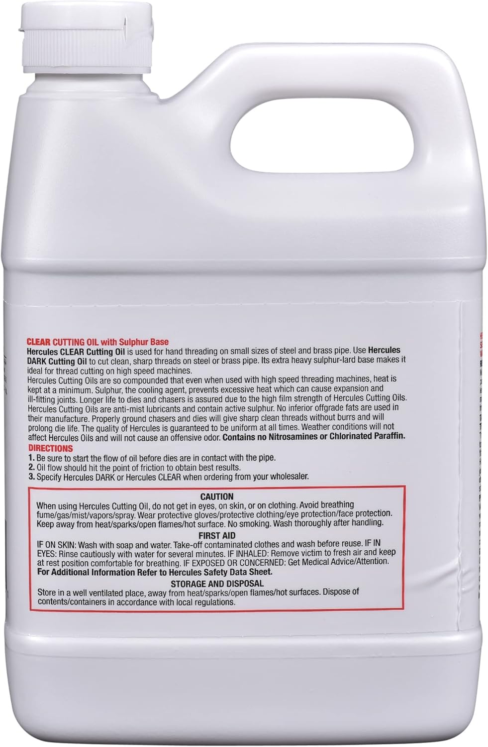 Oatey 40115 Clear Cutting Oil, 1-Quart, Package may vary