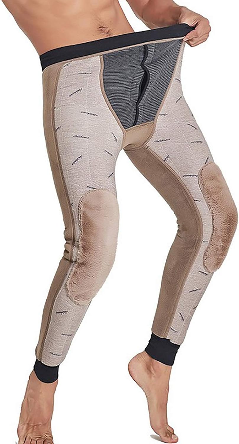 Pantalon De Base Layer Thermique Simms Pour Homme – Taille XL – Gris – Polaire Douce