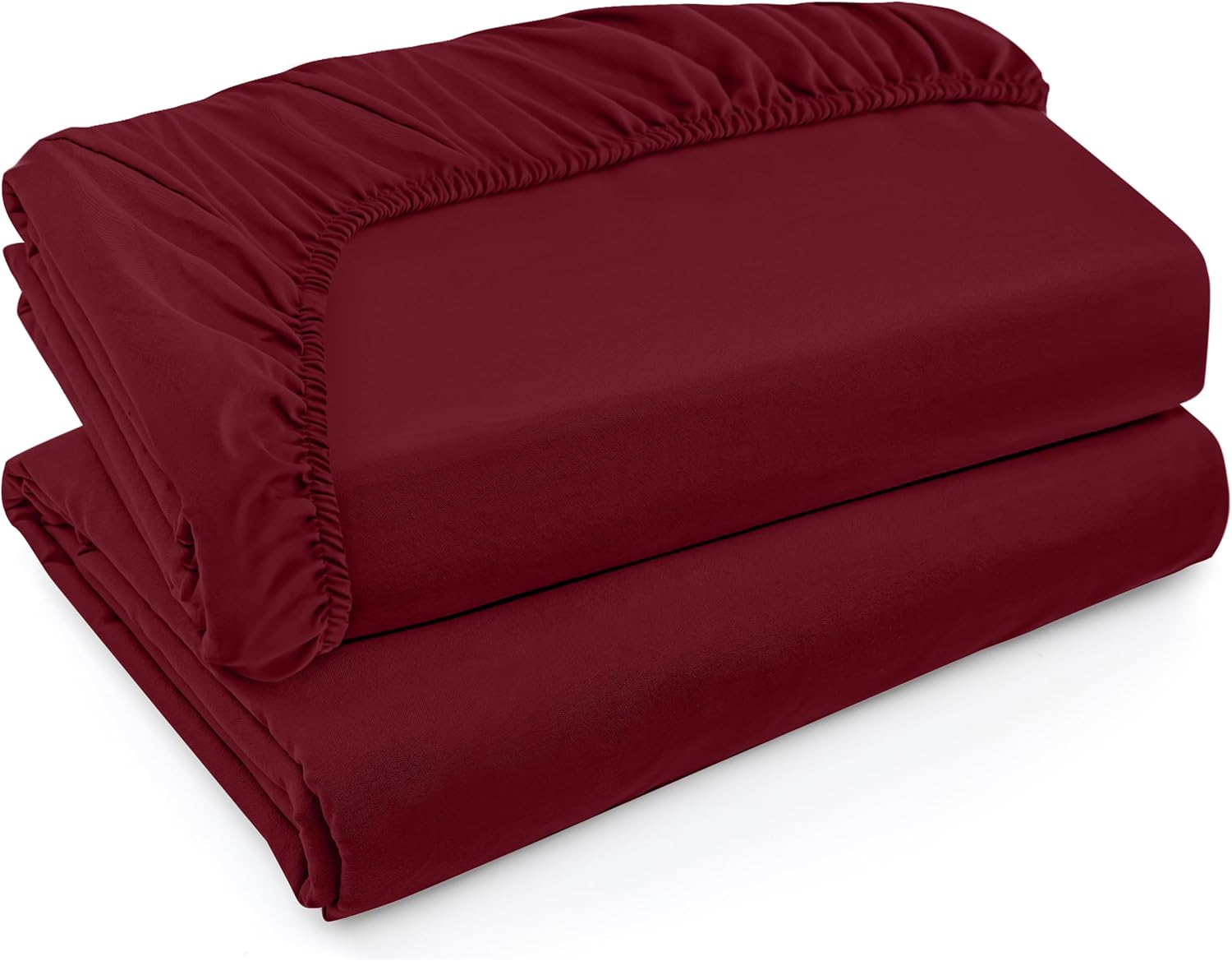 Utopia Bedding Twin XL Fitted Sheets Bulk Pack of 2 Bottom Sheets Soft Brushed