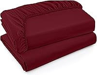 Vista 38 de Utopia Bedding Sábana Bajera Completa Ajustada - Sábana de Fondo - Bolsillo Profundo - Microfibra Suave - Resistente al Encogimiento