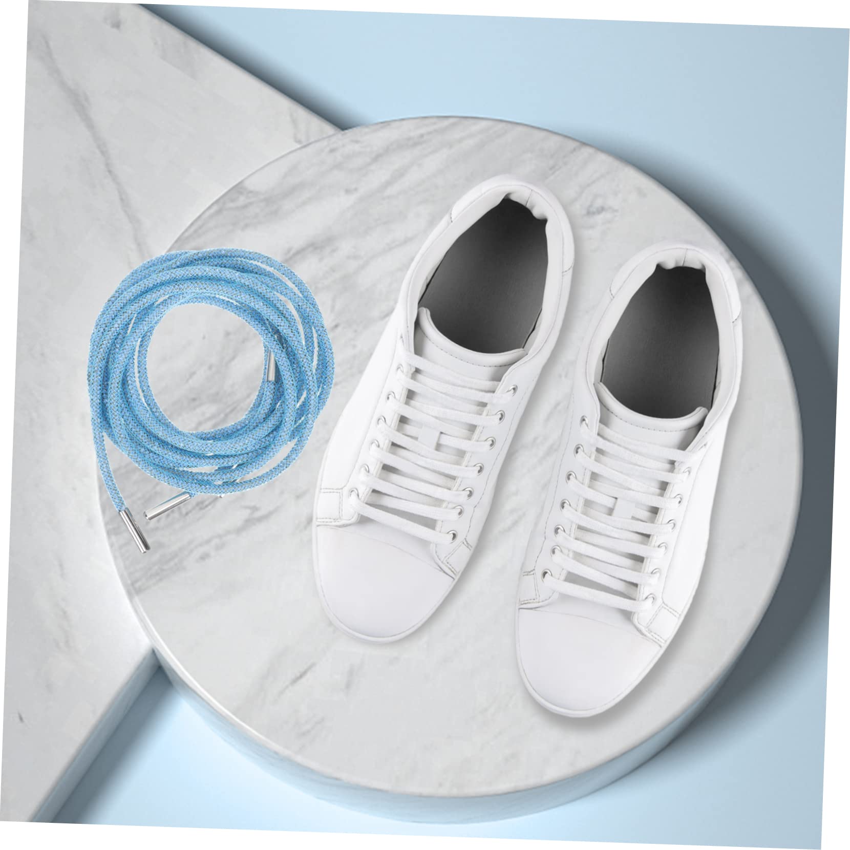 2pares Cuerda De Zapato De Cristales De Brillo Para Calzado Decoración Elegante Para Zapatillas y Calzado Casual De Para