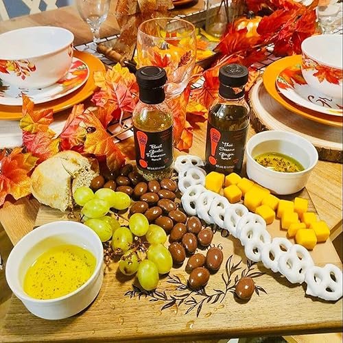 Vista 6 de OMG! Aceite gourmet tailandés de jengibre y sésamo Como se encuentra en el mercado Pike Place