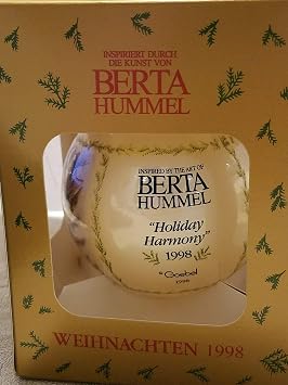 1998 Goebel Weihnachten Christmas Ornament Hummel Inspired Holiday Harmony