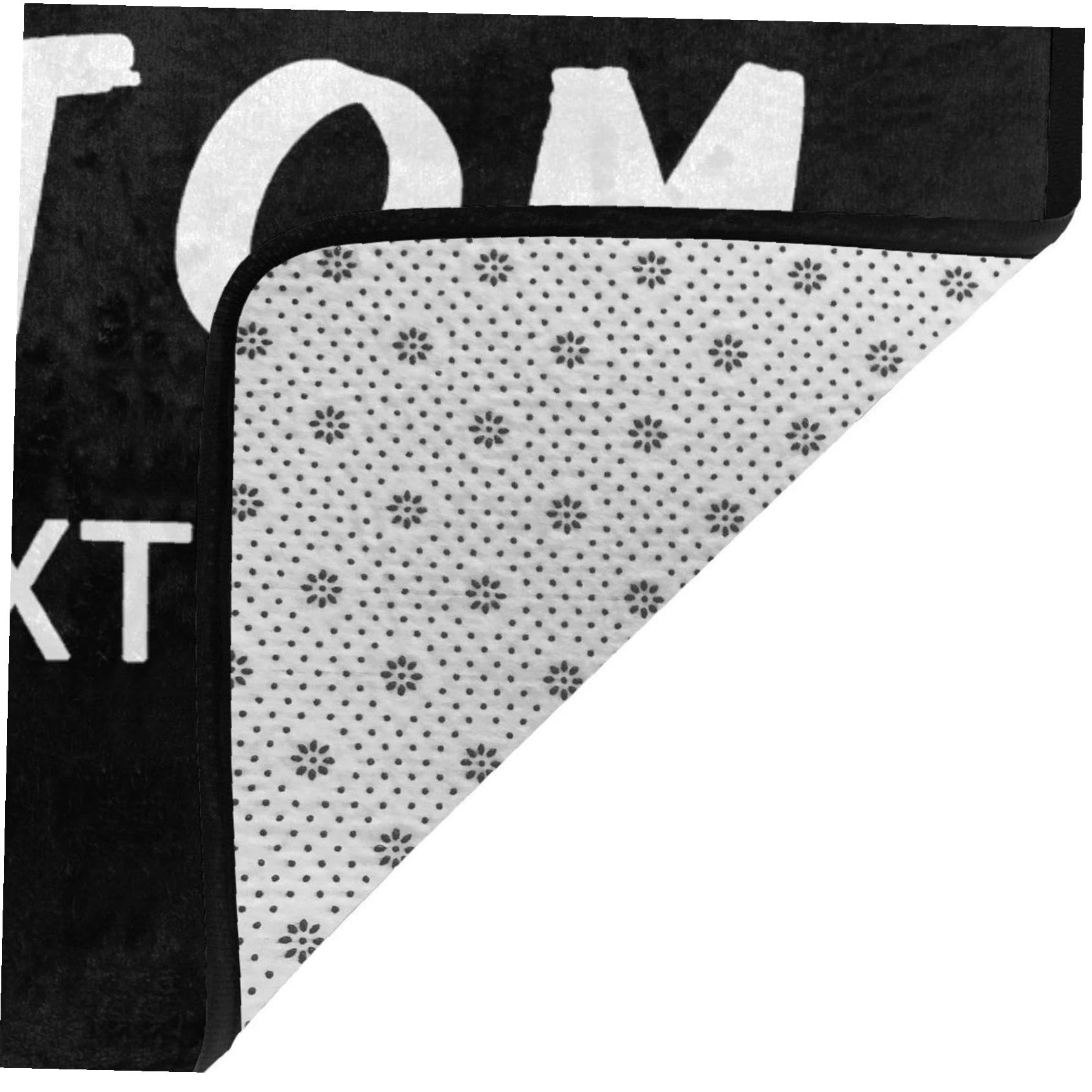 Tapis personnalisé avec Image Photo et Logo - Tapis personnalisé antidérapant Lavable - pour Maison, Bureau, Chambre à Coucher, Salon, intérieur et extérieur - 150 x 100 cm